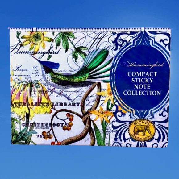 Hummingbird Compact Sticky Notes + Sticky Flags + Memo Pad Michel Design Works - Picture 5 of 10